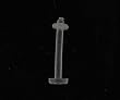 Clear Labret Retainer 14G - Sold as a Pair