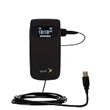 Classic Straight USB Cable for the Samsung M610 with Power Hot Sync and Charge capabilities - uses Gomadic TipExchange Technology