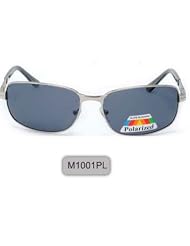 Mens Wired Sports Sunglasses - Golf Baseball etc - Silver M1001PL - POLARIZED by SharpShades