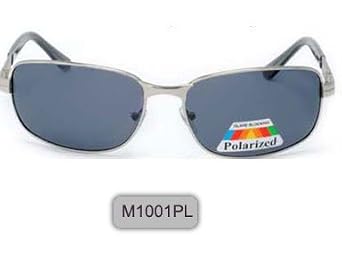 Click here to buy Mens Wired Sports Sunglasses - Golf Baseball etc - Silver M1001PL - POLARIZED by SharpShades.