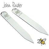 Collar Stiffeners by John Pinder - Rhodium Metal - Gift Boxed