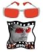 Red Blade Glasses