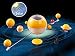 Playtastic Modell-Sonnensystem-Bausatz mit Motor & Solarantrieb