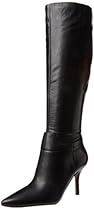 Big Sale Best Cheap Deals Nine West Women's Getta Boot,Black Leather,7.5 M US