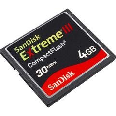 SanDisk Extreme III 4 GB CompactFlash Memory Card SDCFX3-004G-A31