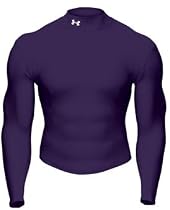 UNDER ARMOUR ColdGear Longsleeve Mock Purple