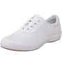 Grasshoppers Women's Janey Lace-Up Sneaker,White Stretch,7.5 M US