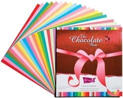 Core'dinations Chocolate Box Cardstock Asst 12-Inches, by-12-Inches 20-Pack