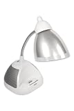 iHome Desk Lamp with iPod/MP3 Dock, Silver