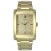 GUESS #G11638G Men's Steel Goldtone Diamond Accented Watch
