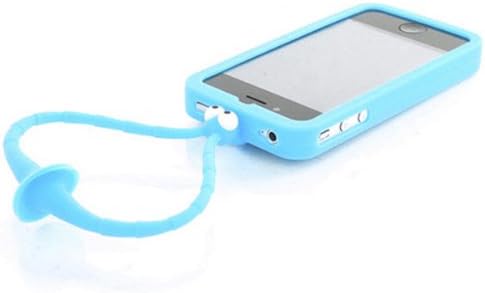 Grasshopper Fun Silicone Case For Apple iPhone 4/4S - BLUE