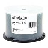 Verbatim DataLifePlus - 50 x CD-RW - 700 MB ( 80min ) 2x - 4x - silver - ink jet printable surface - spindle - storage media