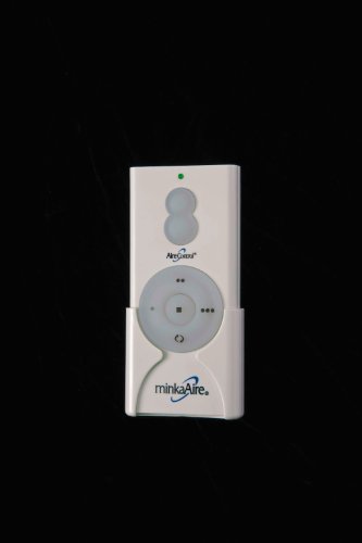 Minka-Aire RC212 Hand Held 3-Speed Fan Forward/Reverse & Up/Down Light Dimmer (w/ Wall Holster)
