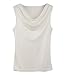 Forever Angel Women's 100% Pure Silk Knitted Casual Tank Top