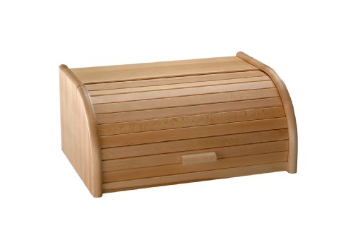 Kesper 18005 Brotkasten Buche mit Rollklappe 30 x 20 x 15 cm Preisvergleich