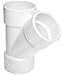 Spears 475 Series PVC Pipe Fitting, Wye, Schedule 40, 1-1/4