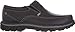Skechers mens Segment- the Search Moccasin, Black, 8.5 US