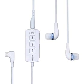 Nokia CU-17a DAB Radio Headset - White