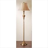 Verona Floor Lamp with Classic Shade in Caramelized Bronze