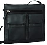 Visconti Leather Handbag Style 18608 Black