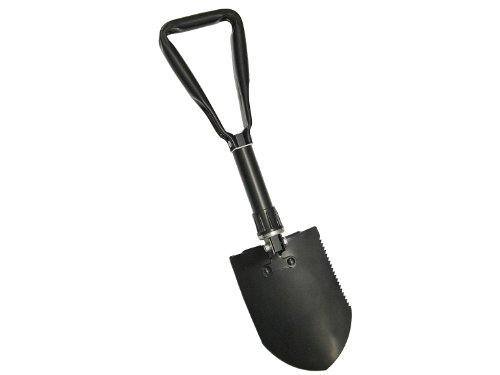 Faithfull ASFSROUND All Steel Folding Shovel with Round Blade