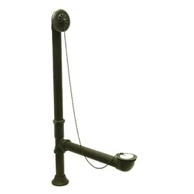 Buy Kingston Brass CC2095 Vintage Tub Drain with Rubber Stopper, Dark Bronze by Kingston Brass now!