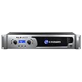 Crown XLS1500 Power Amplifier with integrated PureBand Crossover System and PeakX Limiters