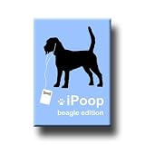 Beagle iPoop Fridge Magnet