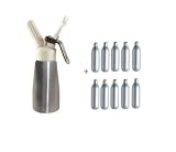 Yoko Design-Siphon mousses/cremes chaudes/froides 250ml+1 boite de 10 cartouches
