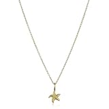 Dogeared Heal the Bay Gold Dipped Silver Starf