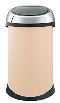 Brabantia Touch Bin, Almond, 50 Litre