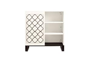 Twinkle Changer Chest in Two Tone, Espresso and White