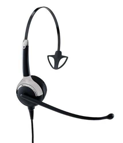 VXi 203055 UC ProSet 21 V DC Over-the-Head Binaural Headset with DC N/C Microphone