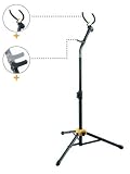 Hercules Standing Auto Grip Alto / Tenor Saxophone Stand