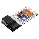 ZONET Networking ZUC2700 2-USB 2.0 2-Firewire Combo Cardbus Card