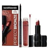Bare Escentuals, bareMinerals Perfect Bronze, 100% Natural Lip Trio