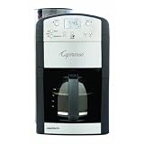 Capresso 464.05 CoffeeTeam GS 10-Cup Digital Coffeemaker with Conical Burr Grinder