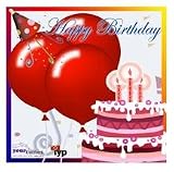 Custom Happy Birthday Music CD - Four Songs Featuring Your Child's Name - No Photo