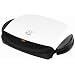 George Foreman GRP4 Next Grilleration 4-Burger Grill with Removable Plates, White