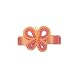 Mini Bow with Crocheted Butterfly