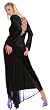 Velvet Gothic Costume Dress - Womens Small