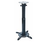 Support plafond téléscopique vidéoprojecteur hauteur 50-77cm