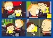 South Park Cripple Fight Montage Magnet SM1098