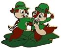Disney/Chip & Dale St.St Patricks Day pin