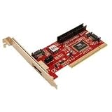 LogiLink PCI Schnittstellenkarte e-SATA / SATA + IDE 1x