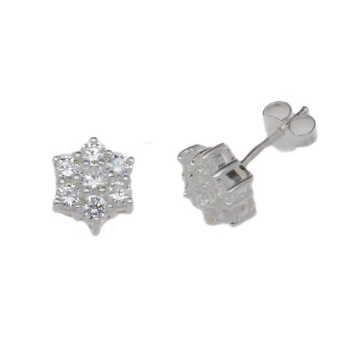 Damen-Ohrstecker Sterling-Silber 925 E-11696 Preisvergleich