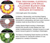 The Getting Started, Mentors, Deal Analysis Basics for Washington Real Estate Investing