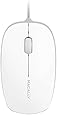 Macally 3 Button USB 800DPI Optical Wired Mouse with 4 foot cord, for Mac and PC