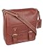 Tommy Bahama "Journey" Leather Laptop Messenger Bag