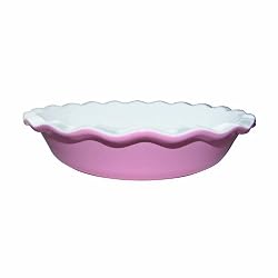 Emile Henry Bake for the Cause 9-Inch Pie Dish Pink